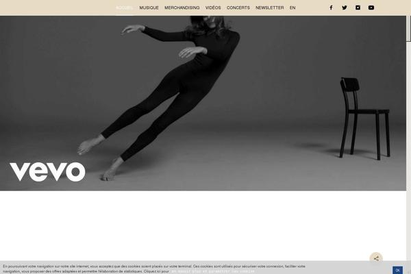 carlabruni.com site used Carla-bruni