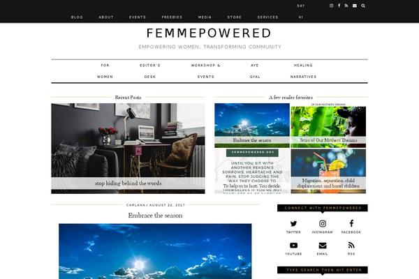 carlanacharles.com site used Theme-celebrate