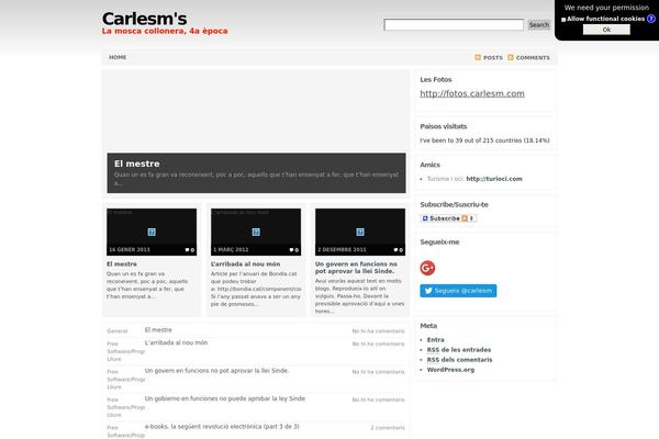 carlesm.com site used Arras-theme.carlesm