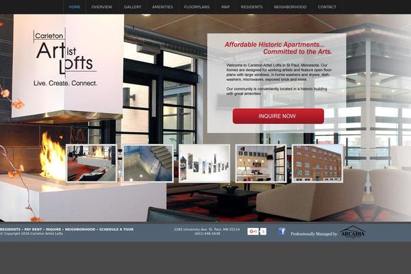 Luxury theme site design template sample
