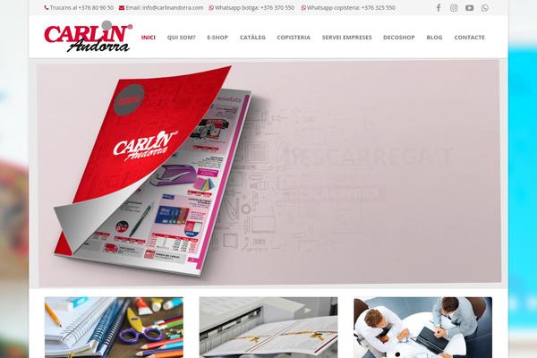 Unicon-child theme site design template sample