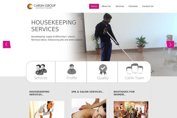 carlingroup.co.in site used Mytheme