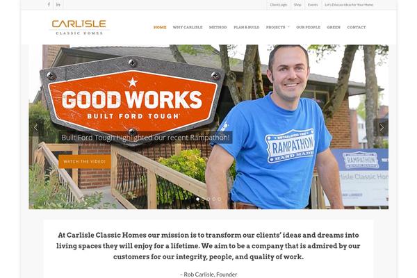 carlisle-1 theme websites examples
