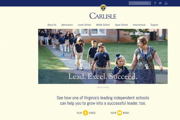 carlisleschool.org site used Carlisle