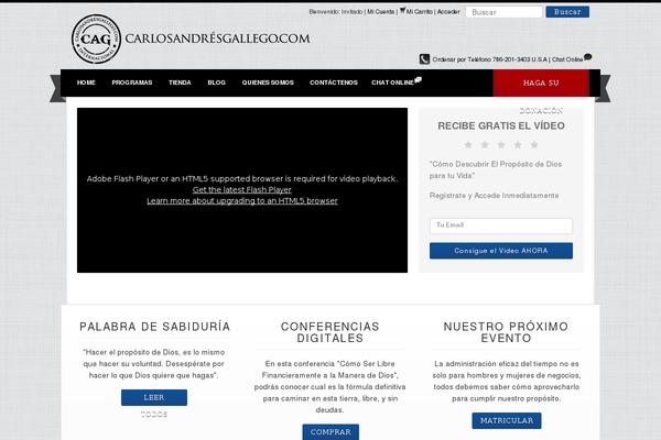 carlosandresgallego.com site used Campaign