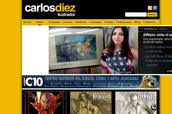 carlosdiez.com site used Carlosdiez