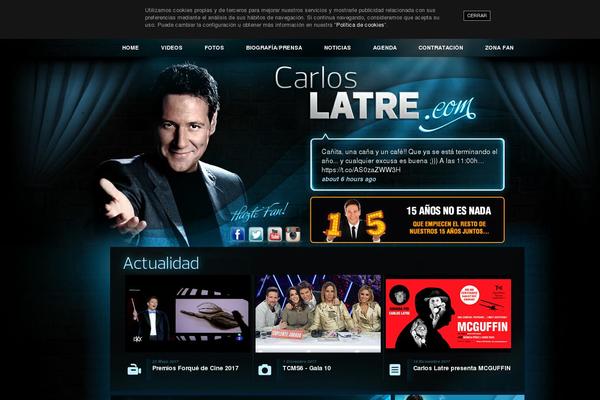 carloslatre.com site used Carloslatre
