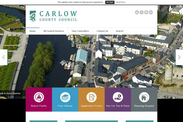 carlow.ie site used ParkCollege