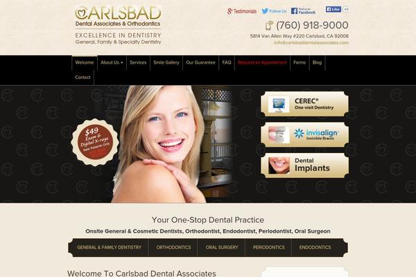 carlsbaddentalassociates.com site used Cda