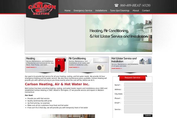 carlsonheating.com site used Carlson