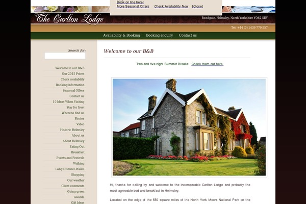 carlton-lodge.com site used Carlton