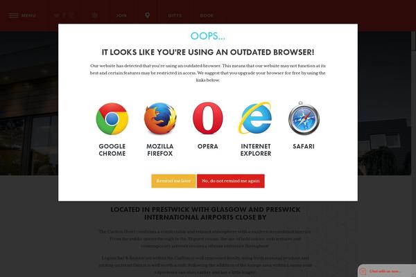 carlton-prestwick.com site used Radtheme