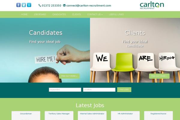 carlton-recruitment.com site used Carlton