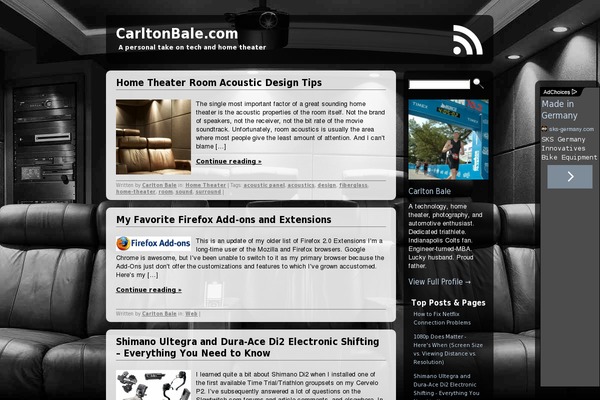 carltonbale.com site used Dispatch-premium