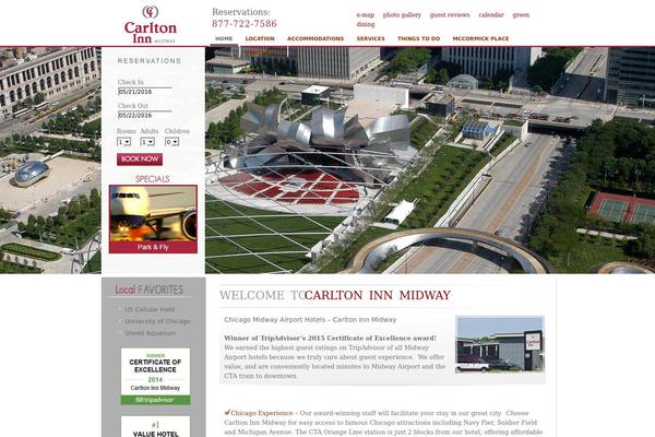 carltoninnmidway.com site used Theme1864