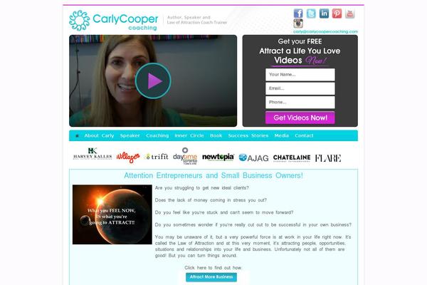 carlycoopercoaching.com site used Carlycoopernew