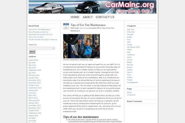 carmainc.org site used Blue-zinfandel-3column