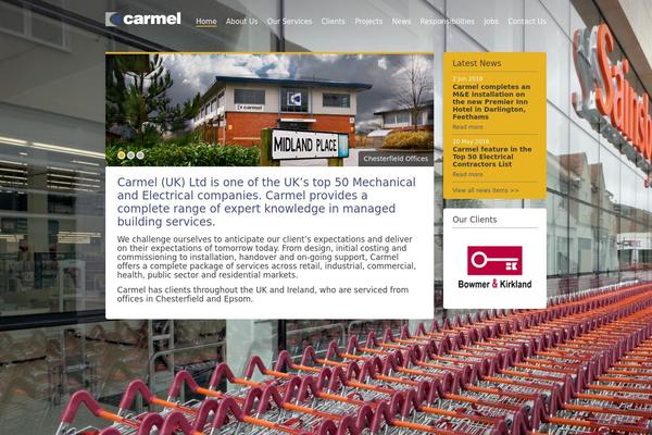 carmel-uk.com site used Buzzword