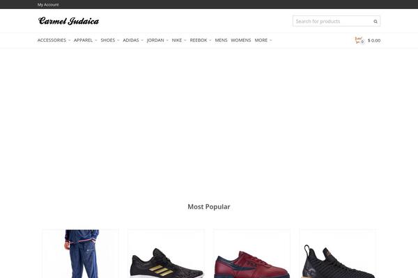 Adrenalin theme site design template sample