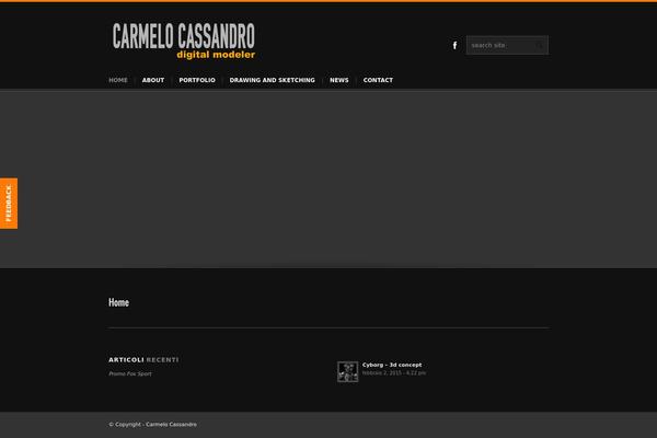 carmelocassandro.com site used Choices