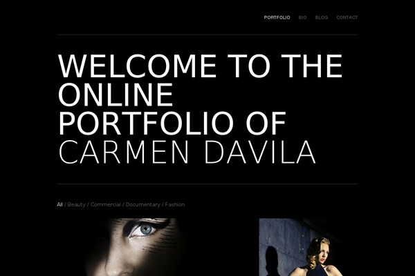 Cartel theme site design template sample