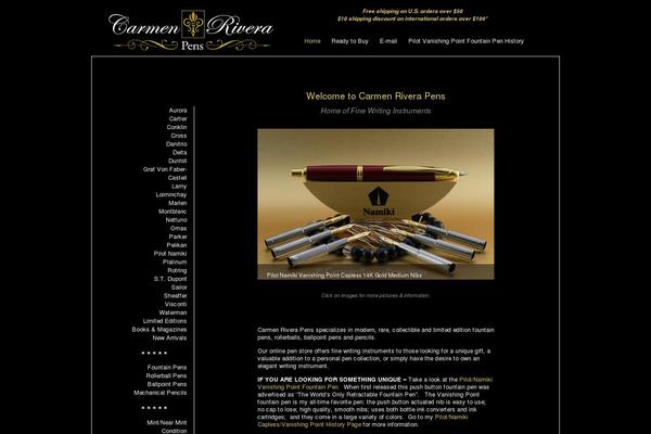 carmenriverapens.com site used Crp