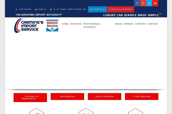 Autoshop-blocks theme site design template sample