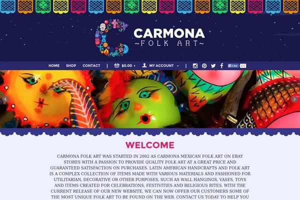 carmonafolkart.com site used Carmona