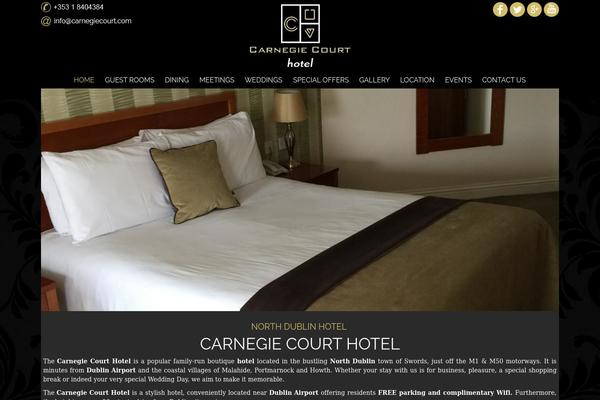 carnegiecourthotel.com site used Responsivein1
