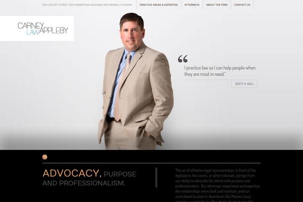 carneyappleby.com site used Carney-theme
