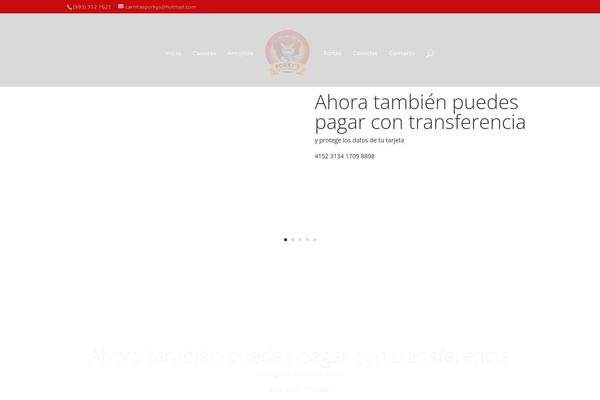Divi theme site design template sample