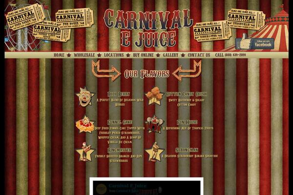 carnivalejuice.com site used Carnival