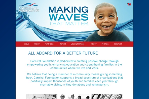 carnivalfoundation.com site used Gd_custom