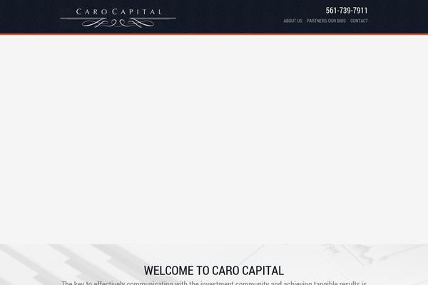 carocg.com site used Carocapital
