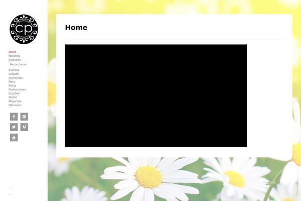 Photopro theme site design template sample