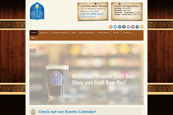 Canvas theme site design template sample