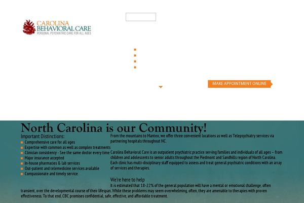 carolinabehavioralcare.com site used Carolina-behavioral-care