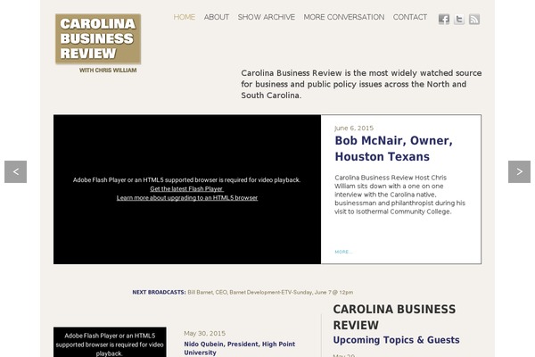 carolinabusinessreview.org site used Cbr