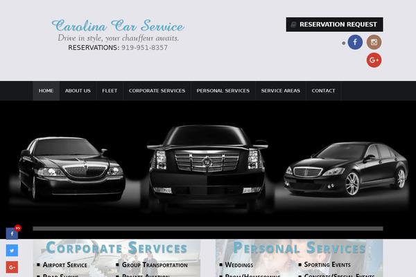 carolinacarservice.com site used Theme46548