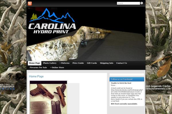 Graphene theme site design template sample