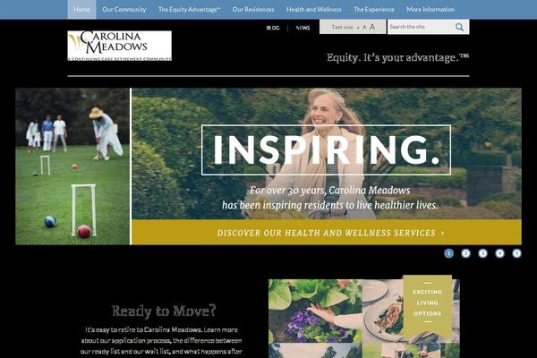 carolinameadows.org site used Carolinameadows