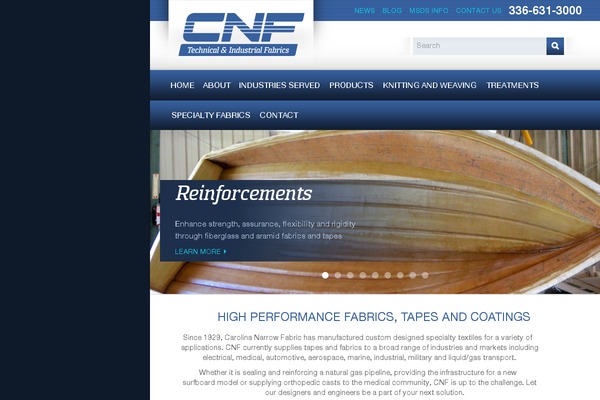 carolinanarrowfabric.com site used Cnf