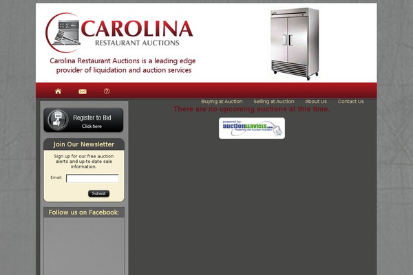 carolinarestaurantauctions.com site used Wp_carolinarestaurant