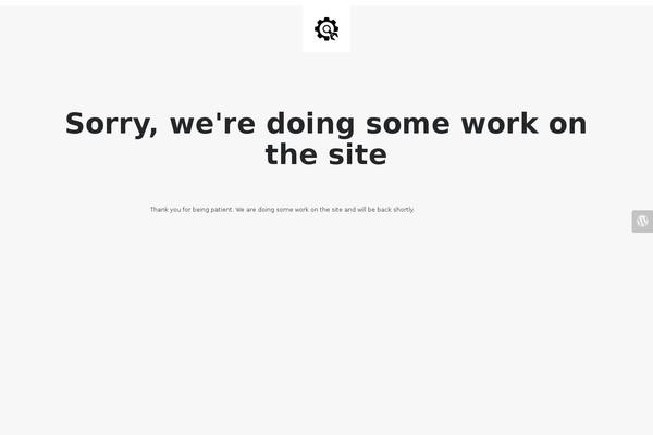 Site using Under-construction-page plugin