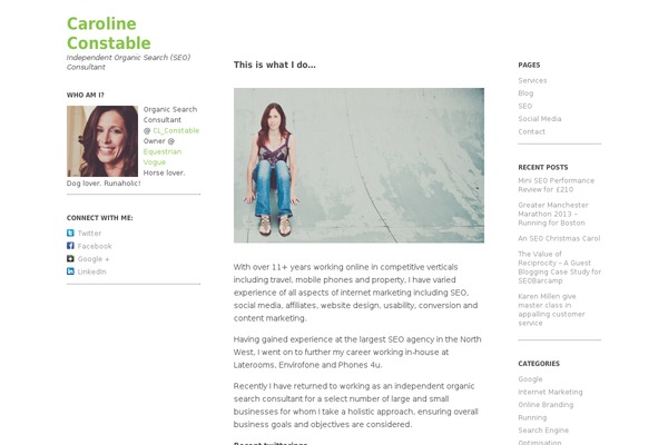 Ari theme site design template sample