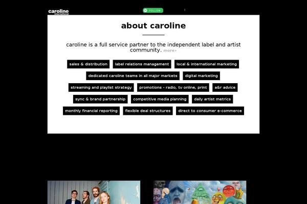 carolineinternational.com site used Carolineinternational