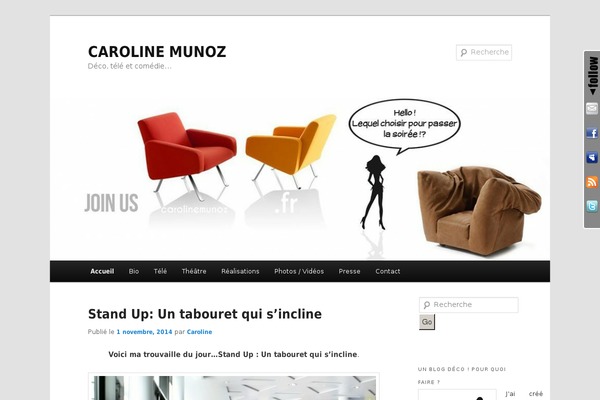 carolinemunoz.fr site used Carolinemunoz