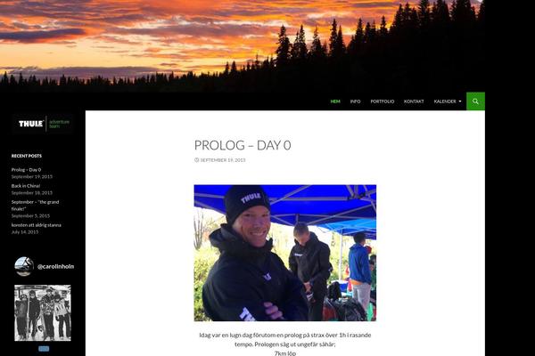 Twenty Fourteen theme site design template sample
