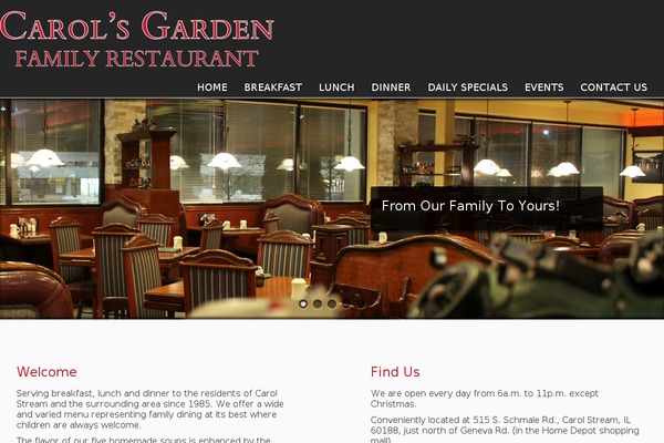 carolsgardenrestaurant.com site used Simplified-business