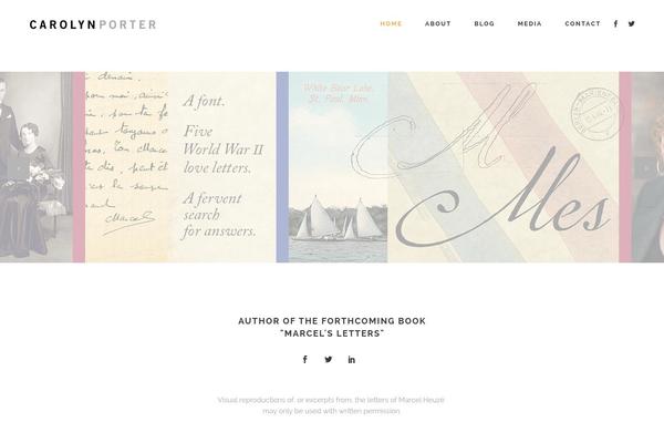 Stockholm theme site design template sample